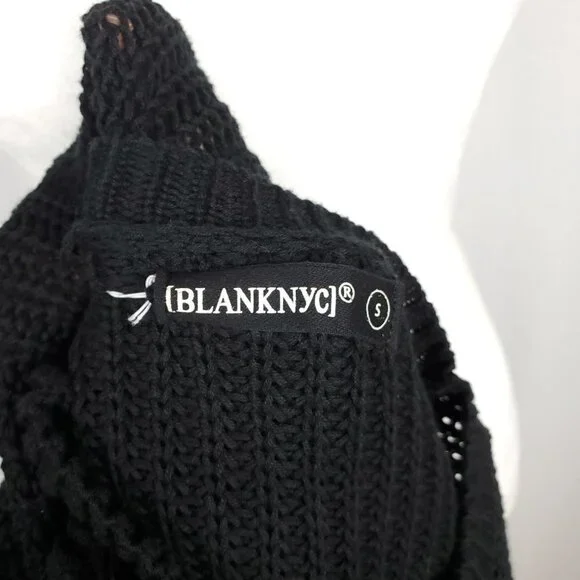 BLANK NYC BLACK OF NIGHT SWEATER - Picture 3 of 3